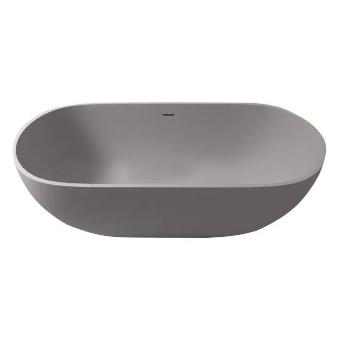 Modern Stone Bathtub Freestanding Soaking Bathtub , 29.53-inch Tall Clearhalo 'Bathroom Remodel & Bathroom Fixtures' 'Bathtubs' 'Home Improvement' 'home_improvement' 'home_improvement_bathtubs' 'Showers & Bathtubs' 1200x1200_d5b08bb1-19c6-425b-9e32-b6ff907876fd