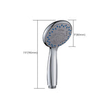 Adjustable Shower Heads Modern Rain Fall Contemporary Shower Head Combo Clearhalo 'Bathroom Remodel & Bathroom Fixtures' 'Home Improvement' 'home_improvement' 'home_improvement_shower_heads' 'Shower Heads' 'shower_heads' 'Showers & Bathtubs Plumbing' 'Showers & Bathtubs' 1200x1200_d60990f6-56b4-4bce-b2ee-56549af1715e