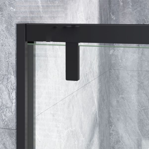 Transparent Double Sliding Shower Bath Doors Metal Frame Shower Door Clearhalo 'Bathroom Remodel & Bathroom Fixtures' 'Home Improvement' 'home_improvement' 'home_improvement_shower_tub_doors' 'Shower and Tub Doors' 'shower_tub_doors' 'Showers & Bathtubs' 1200x1200_d62ef79b-a105-4e73-a6e0-698d15ab51db