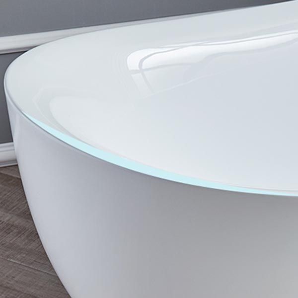 Modern Acrylic Bath Tub Freestanding Matte Finish Bathtub for Home Clearhalo 'Bathroom Remodel & Bathroom Fixtures' 'Bathtubs' 'Home Improvement' 'home_improvement' 'home_improvement_bathtubs' 'Showers & Bathtubs' 1200x1200_d6512ab0-d3ab-4705-aa71-b1d48553dc2b