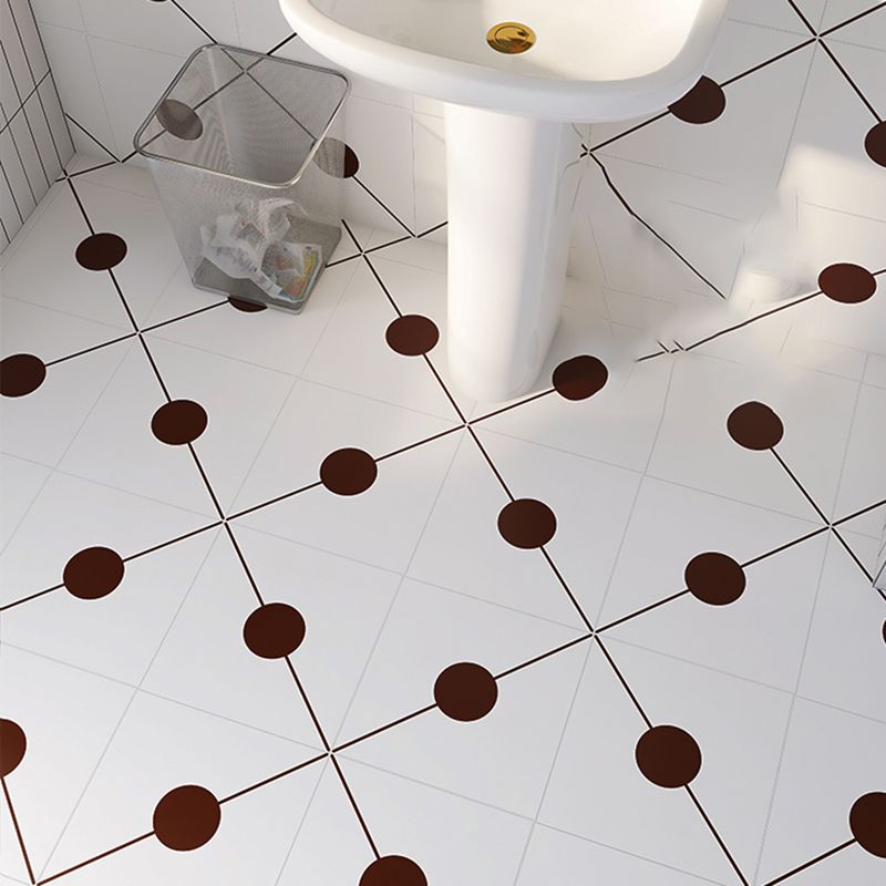 Modern Style Floor Tile Moroccan Pattern Straight Edge Square Waterproof Floor Tile Clearhalo 'Floor Tiles & Wall Tiles' 'floor_tiles_wall_tiles' 'Flooring 'Home Improvement' 'home_improvement' 'home_improvement_floor_tiles_wall_tiles' Walls and Ceiling' 1200x1200_d70f004f-dcb0-4727-bd2a-0755508ae614