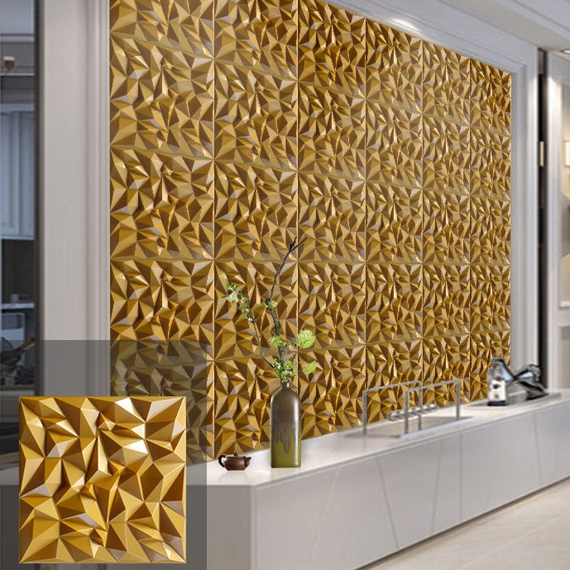 Modern Square Interior Wall Paneling Peel and Stick 3D Embossed Wall Paneling Clearhalo 'Flooring 'Home Improvement' 'home_improvement' 'home_improvement_wall_paneling' 'Wall Paneling' 'wall_paneling' 'Walls & Ceilings' Walls and Ceiling' 1200x1200_d72697ca-fe2b-4596-960a-9f2652a8b6d8