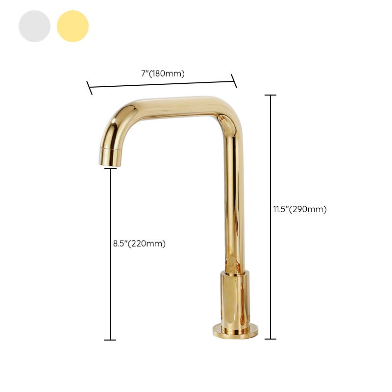 High-Arc Sink Faucet 3 Hole Lever Handle Bathroom Faucet with Water Hose Clearhalo 'Accueil' 'Amélioration Domiciliaire' 'bathroom_sink_faucets' 'Ensembles de Lavabo & de Robinet de Toilette' 'home_improvement' 'home_improvement_bathroom_sink_faucets' 'Robinet de Lavabo de Salle de Bain' 'Rénovation et Équipement de Salle de Bain' 1200x1200_d73ac2dd-3b54-4428-ba40-b26169a23eff