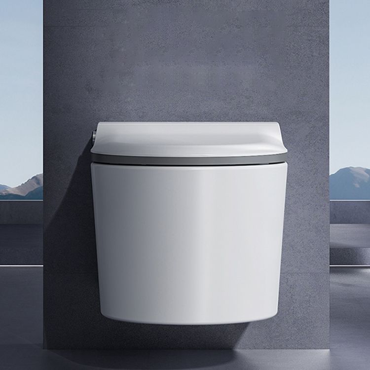 Contemporary Floor Standing Bidet White Ceramic with Bidet And Seat Horizontal Clearhalo 'Bathroom Remodel & Bathroom Fixtures' 'Bidets' 'Home Improvement' 'home_improvement' 'home_improvement_bidets' 'Toilets & Bidets' 1200x1200_d73afb48-51bf-4ad8-a998-7e415759423e
