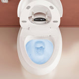 Contemporary Dryer White Heated Seat Round Ceramic Floor Mount Bidet Clearhalo 'Bathroom Remodel & Bathroom Fixtures' 'Bidets' 'Home Improvement' 'home_improvement' 'home_improvement_bidets' 'Toilets & Bidets' 1200x1200_d77fa6cc-142d-4624-96ff-a79afcd8da99