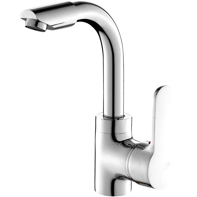 Modern Bathroom Faucet Brass Lever Handle Washroom Tub Faucet Clearhalo 'Bathroom Remodel & Bathroom Fixtures' 'Bathroom Sink Faucets' 'Bathroom Sinks & Faucet Components' 'bathroom_sink_faucets' 'Home Improvement' 'home_improvement' 'home_improvement_bathroom_sink_faucets' 1200x1200_d7c53ec7-611b-46ab-b254-12c500b522c9