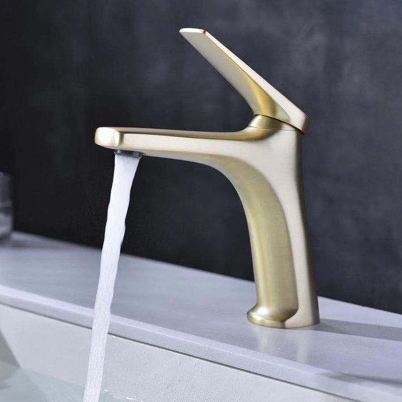 Contemporary Copper Vessel Faucet Lever Handles Low Arc Vessel Faucet Clearhalo 'Bathroom Remodel & Bathroom Fixtures' 'Bathroom Sink Faucets' 'Bathroom Sinks & Faucet Components' 'bathroom_sink_faucets' 'Home Improvement' 'home_improvement' 'home_improvement_bathroom_sink_faucets' 1200x1200_d81d499f-13a1-46d1-8dcb-70614a61b79c