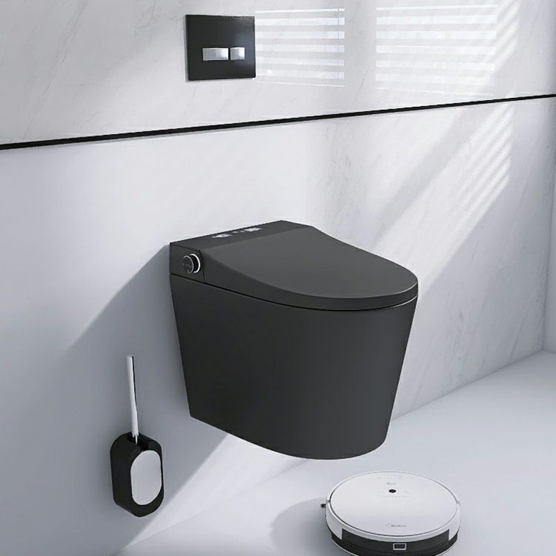 Elongated Wall Mounted Bidet Deodorizing Smart Bidet with Heated Seat Clearhalo 'Bathroom Remodel & Bathroom Fixtures' 'Bidets' 'Home Improvement' 'home_improvement' 'home_improvement_bidets' 'Toilets & Bidets' 1200x1200_d89ffd94-1f66-4ff5-aea2-7656099757ea