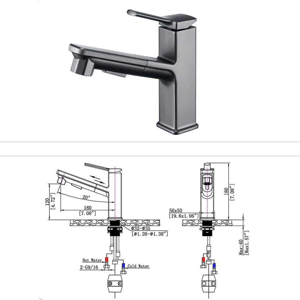 Modern Vessel Faucet Copper Pure Color Single Handle Vessel Faucet Clearhalo 'Bathroom Remodel & Bathroom Fixtures' 'Bathroom Sink Faucets' 'Bathroom Sinks & Faucet Components' 'bathroom_sink_faucets' 'Home Improvement' 'home_improvement' 'home_improvement_bathroom_sink_faucets' 1200x1200_d8a402e3-2a11-4ebe-9528-1288a8d63468