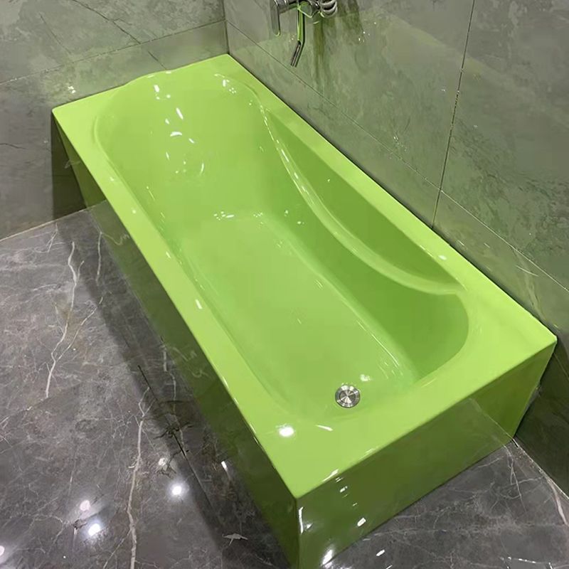 Bathroom Acrylic Tub with Internal Drain Soaking Stand Alone Bath Tub Clearhalo 'Bathroom Remodel & Bathroom Fixtures' 'Bathtubs' 'Home Improvement' 'home_improvement' 'home_improvement_bathtubs' 'Showers & Bathtubs' 1200x1200_d8c44cd5-0cdb-418a-954a-ae05aa9ceb4c