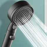 Plastic Handheld Shower Head Wall-mounted Shower Head with Adjustable Spray Pattern Clearhalo 'Bathroom Remodel & Bathroom Fixtures' 'Home Improvement' 'home_improvement' 'home_improvement_shower_heads' 'Shower Heads' 'shower_heads' 'Showers & Bathtubs Plumbing' 'Showers & Bathtubs' 1200x1200_d911772a-bbac-4898-9bb5-27d1d63072f6