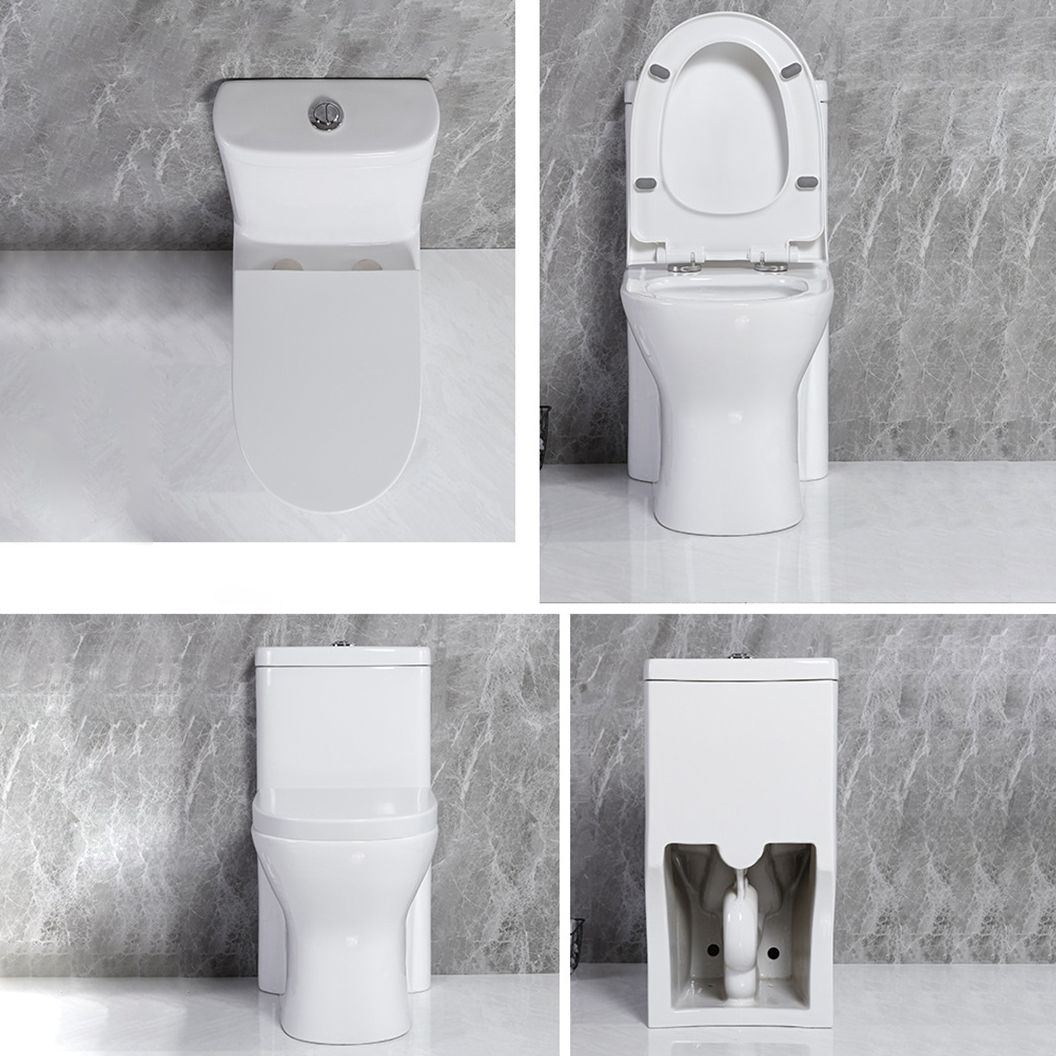 Modern Siphon Jet Toilet Floor Mount Flush Toilet with Toilet Seat Clearhalo 'Bathroom Remodel & Bathroom Fixtures' 'Home Improvement' 'home_improvement' 'home_improvement_toilets' 'Toilets & Bidets' 'Toilets' 1200x1200_d9f65bd5-c3c6-4408-8877-0b23b020e3f3