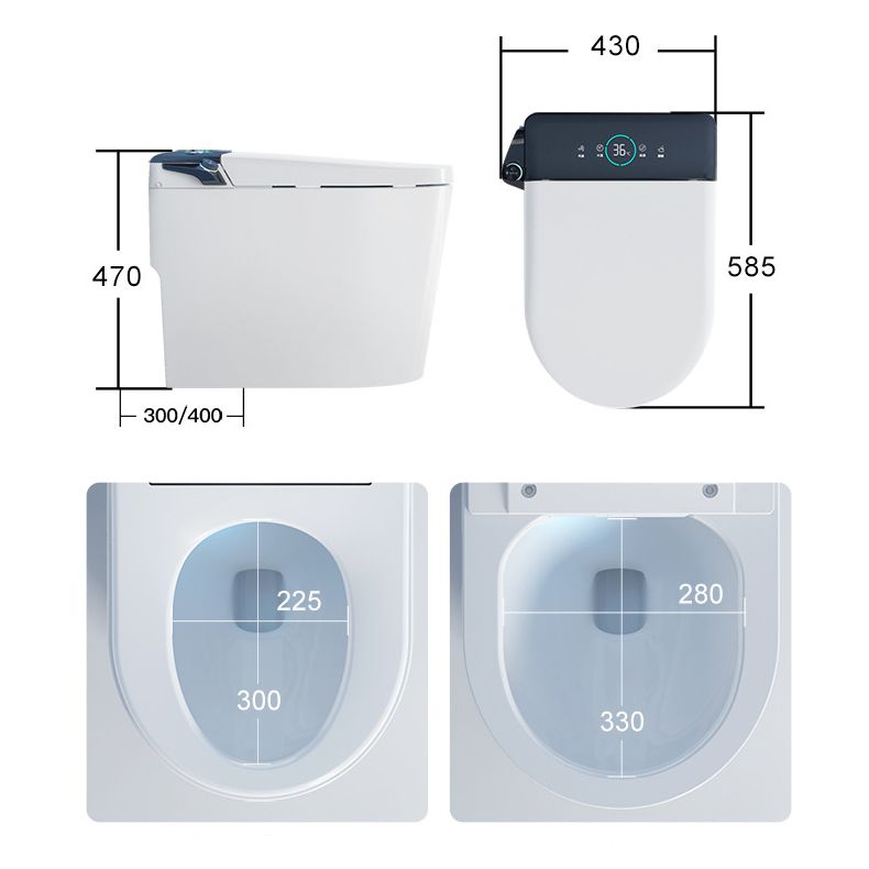 Modern Heated Seat Toilet Bowl Floor Mount ABS Toilet with Toilet Seat Clearhalo 'Bathroom Remodel & Bathroom Fixtures' 'Home Improvement' 'home_improvement' 'home_improvement_toilets' 'Toilets & Bidets' 'Toilets' 1200x1200_d9f8f2d8-6453-4592-8145-faeb0139d255