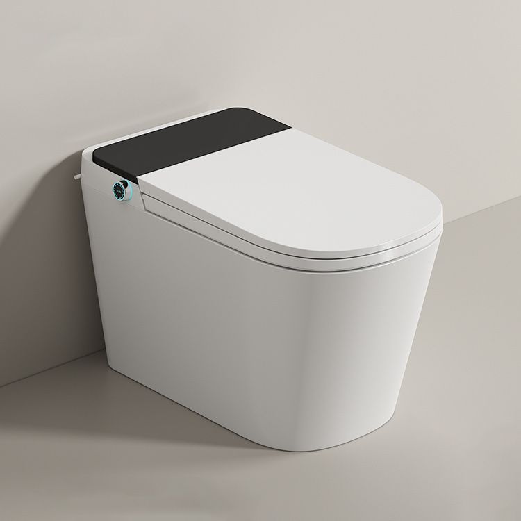 White Smart Toilet Elongated Antimicrobial Floor Standing Bidet Clearhalo 'Bathroom Remodel & Bathroom Fixtures' 'Bidets' 'Home Improvement' 'home_improvement' 'home_improvement_bidets' 'Toilets & Bidets' 1200x1200_d9f965fc-98d3-49fd-b7a9-78eaae78879a