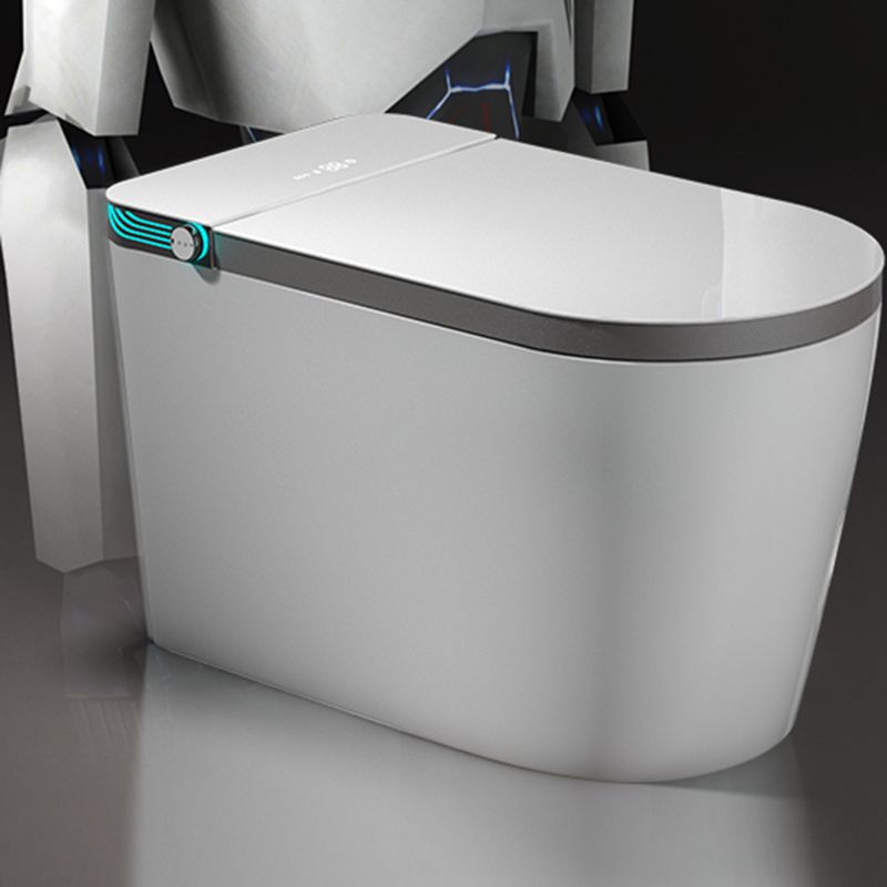 Vitreous China Floor Mount Bidet Contemporary Smart Toilet with Heated Seat Clearhalo 'Bathroom Remodel & Bathroom Fixtures' 'Bidets' 'Home Improvement' 'home_improvement' 'home_improvement_bidets' 'Toilets & Bidets' 1200x1200_da5ccaaf-2a33-44b5-be8c-df3b88331dd5