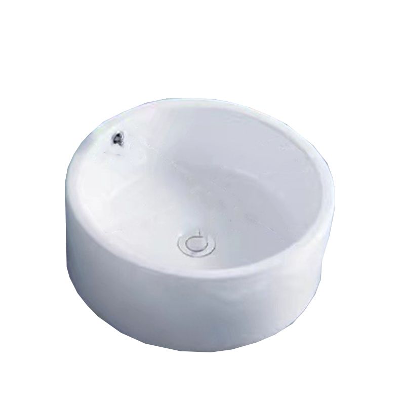 Modern Vessel Bathroom Sink Porcelain White Wash Stand for Bathroom Clearhalo 'Bathroom Remodel & Bathroom Fixtures' 'Bathroom Sinks & Faucet Components' 'Bathroom Sinks' 'bathroom_sink' 'Home Improvement' 'home_improvement' 'home_improvement_bathroom_sink' 1200x1200_da62898c-31ac-4844-86fe-6c39c78306c6