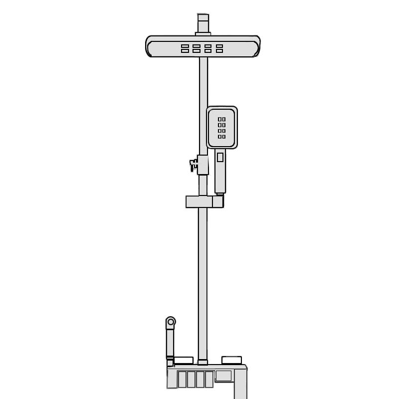 Modern Pressure Balanced Diverter Valve Shower Faucet Adjustable Shower System Clearhalo 'Bathroom Remodel & Bathroom Fixtures' 'Home Improvement' 'home_improvement' 'home_improvement_shower_faucets' 'Shower Faucets & Systems' 'shower_faucets' 'Showers & Bathtubs Plumbing' 'Showers & Bathtubs' 1200x1200_da6b8bd0-8120-4011-8049-59c2f5175bdc