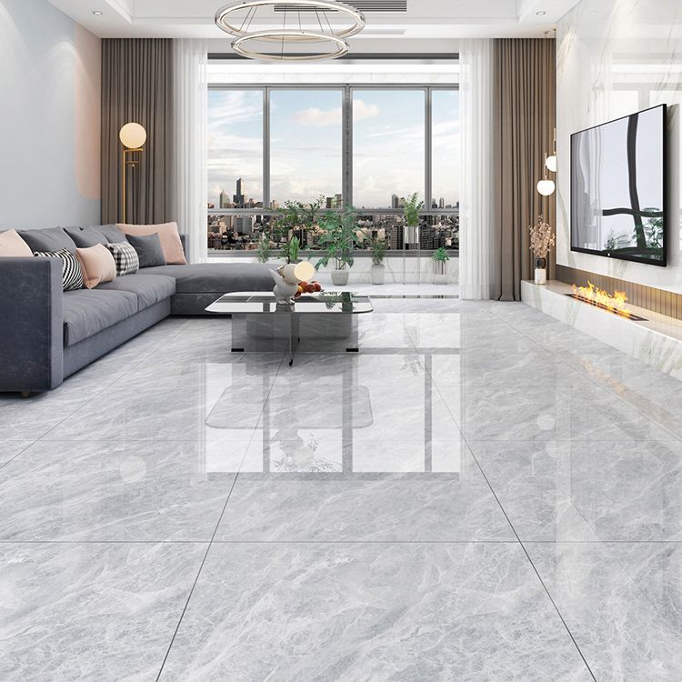 Square Floor Tile Straight Edge Polished Water Resistant Marbling Tile Clearhalo 'Floor Tiles & Wall Tiles' 'floor_tiles_wall_tiles' 'Flooring 'Home Improvement' 'home_improvement' 'home_improvement_floor_tiles_wall_tiles' Walls and Ceiling' 1200x1200_db722aef-0754-4289-9c05-f440638a0604