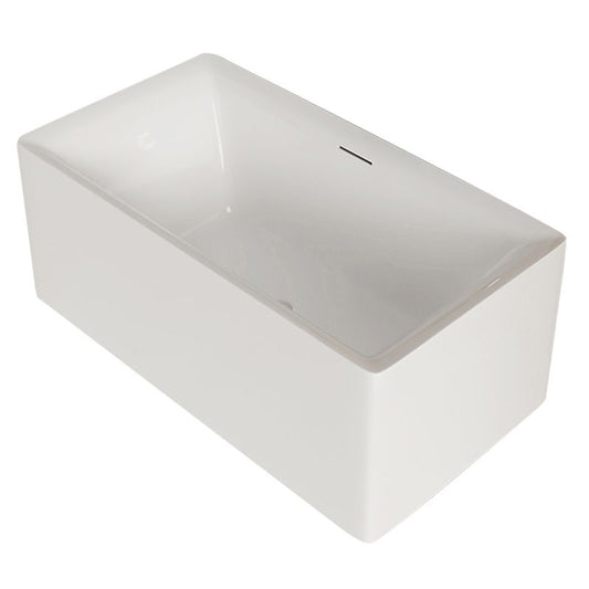 Modern Acrylic Freestanding Bathtub Soaking Tub without Faucet Holes Clearhalo 'Bathroom Remodel & Bathroom Fixtures' 'Bathtubs' 'Home Improvement' 'home_improvement' 'home_improvement_bathtubs' 'Showers & Bathtubs' 1200x1200_dc0b0e58-41e9-4545-a796-9baaac53e56f