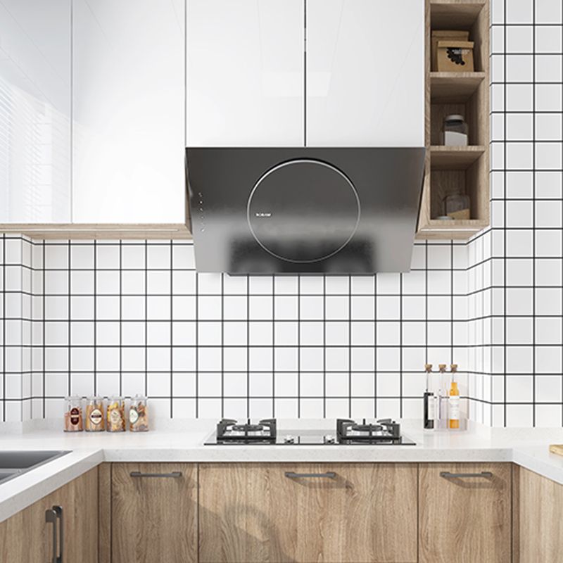 Modern Peel & Stick Subway Tile PVC Rectangular Peel and Stick Backsplash -  Clearhalo