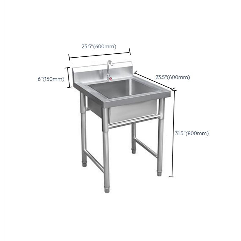 Modern Style Kitchen Sink Stainless Steel Kitchen Sink with Frame Clearhalo 'Home Improvement' 'home_improvement' 'home_improvement_kitchen_sinks' 'Kitchen Remodel & Kitchen Fixtures' 'Kitchen Sinks & Faucet Components' 'Kitchen Sinks' 'kitchen_sinks' 1200x1200_dcb031ca-5664-4c2d-9d45-8239fbcabbad