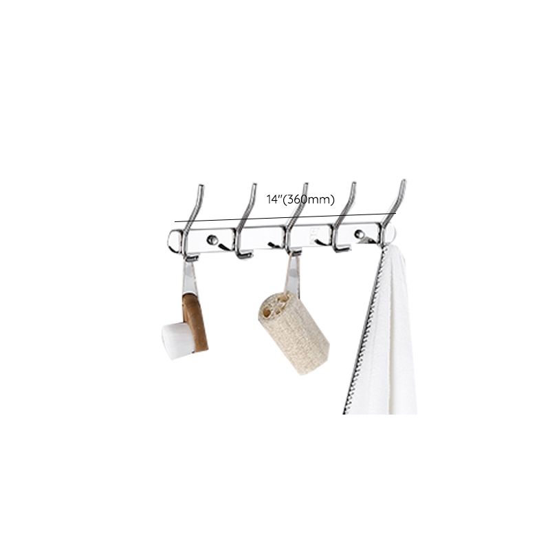 Modern Bathroom Set with Bath Shelf/Towel Bar Polished Chrome Bathroom Accessory Kit Clearhalo 'Bathroom Hardware Sets' 'Bathroom Hardware' 'Bathroom Remodel & Bathroom Fixtures' 'bathroom_hardware_sets' 'Home Improvement' 'home_improvement' 'home_improvement_bathroom_hardware_sets' 1200x1200_dd79522f-b0e5-404e-b744-9ff79ec20c1b