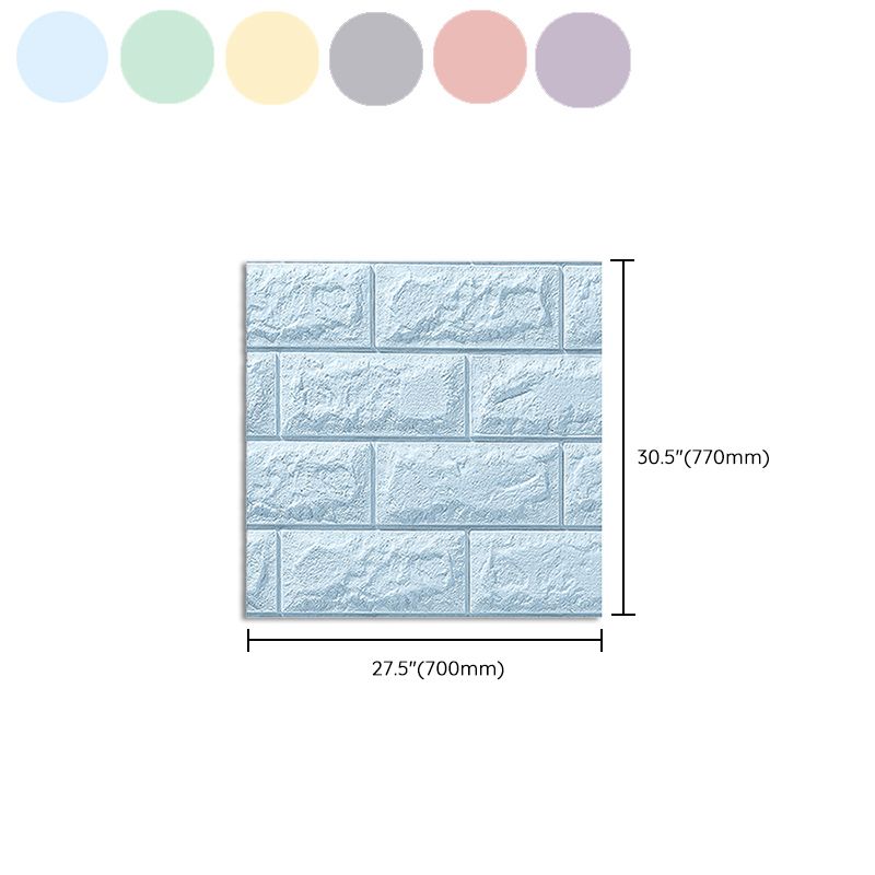Modern Wall Tile PVC 3D Embossed Waterproof Wall Access Panel Clearhalo 'Flooring 'Home Improvement' 'home_improvement' 'home_improvement_wall_paneling' 'Wall Paneling' 'wall_paneling' 'Walls & Ceilings' Walls and Ceiling' 1200x1200_dd8d64de-9a4b-4df8-aff6-b079e0bbb422