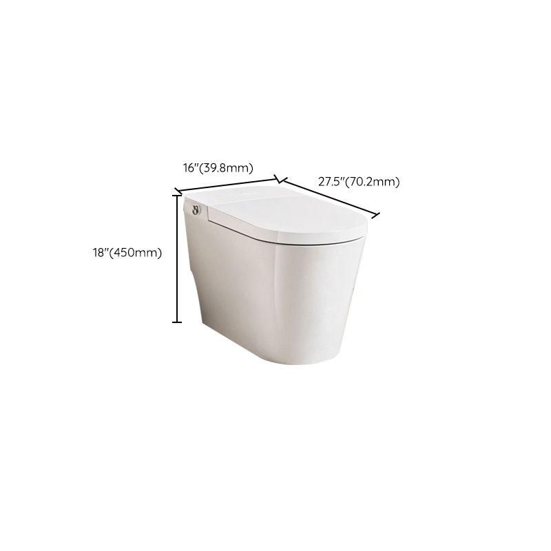 Stain Resistant Smart Toilet Deodorizing Elongated White Floor Mount Bidet Clearhalo 'Bathroom Remodel & Bathroom Fixtures' 'Bidets' 'Home Improvement' 'home_improvement' 'home_improvement_bidets' 'Toilets & Bidets' 1200x1200_ddf14f5f-68d1-4e5c-9d69-374207ff0500