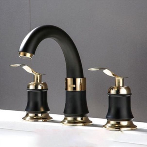 Modern Deck Mounted Lever Handle Bathroom Faucet with Handheld Shower Head Clearhalo 'Bathroom Remodel & Bathroom Fixtures' 'Bathtub Faucets' 'bathtub_faucets' 'Home Improvement' 'home_improvement' 'home_improvement_bathtub_faucets' 1200x1200_ddfa0694-4089-4ed2-bea7-e7e6000ac0eb