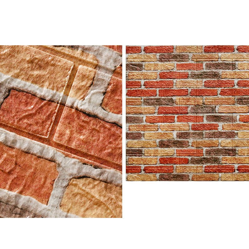 3D Artificial Brick Wall Panel Industrial Style Home Living Room Wall Plate(10-Pack) Clearhalo 'Flooring 'Home Improvement' 'home_improvement' 'home_improvement_wall_paneling' 'Wall Paneling' 'wall_paneling' 'Walls & Ceilings' Walls and Ceiling' 1200x1200_de42f19d-8815-487c-b707-29740e7d8289