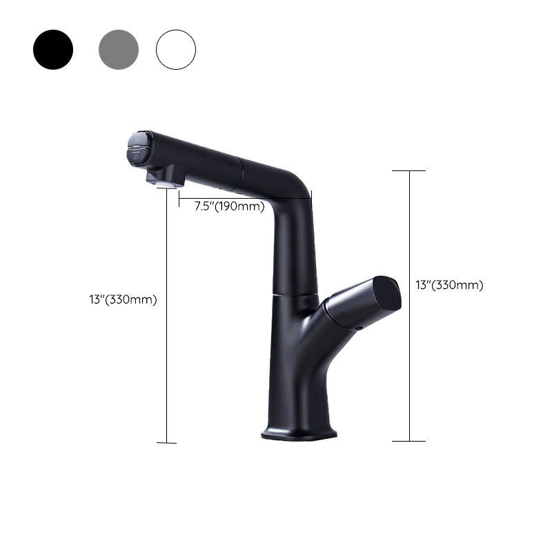 Single Handle Faucet Contemporary Vessel Sink Faucet for Bathroom Clearhalo 'bathroom_sink_faucets' 'Conjunta de Baño y Conjunta de Grifo' 'Coronamiento de Baño y Dispositivo de Baño' 'Grifo del lavabo del baño' 'Hogar' 'home_improvement' 'home_improvement_bathroom_sink_faucets' 'Mejoras para el hogar' 1200x1200_de9e4384-5fa9-4540-ac35-7053f95b4a9c