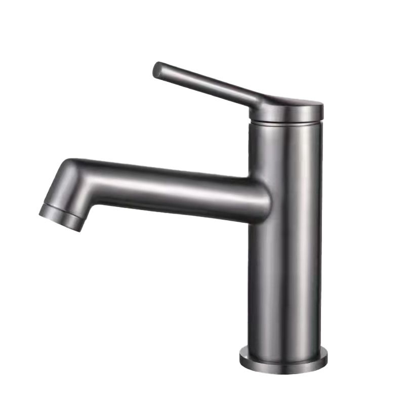 Contemporary Style Faucets Vessel Sink Bathroom Faucet with One Lever Handle Clearhalo 'Bathroom Remodel & Bathroom Fixtures' 'Bathroom Sink Faucets' 'Bathroom Sinks & Faucet Components' 'bathroom_sink_faucets' 'Home Improvement' 'home_improvement' 'home_improvement_bathroom_sink_faucets' 1200x1200_dea6f1cf-3950-4b8e-96b5-e722db1afa16