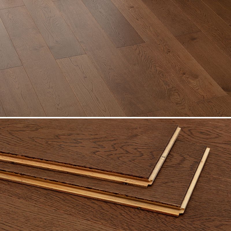 Modern Medium Laminate Flooring Natural Oak Laminate Plank Flooring Clearhalo 'Flooring 'Home Improvement' 'home_improvement' 'home_improvement_laminate_flooring' 'Laminate Flooring' 'laminate_flooring' Walls and Ceiling' 1200x1200_dee779c5-6f28-4766-b180-f1bc43ba9b16