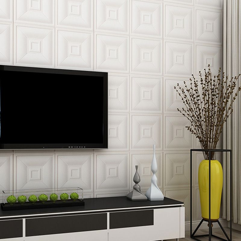 Glam Style Foam Waterproof Wall Paneling Living Room 3D Embossed Wall Paneling Clearhalo 'Flooring 'Home Improvement' 'home_improvement' 'home_improvement_wall_paneling' 'Wall Paneling' 'wall_paneling' 'Walls & Ceilings' Walls and Ceiling' 1200x1200_df1de21a-744a-46c6-9f5b-7d9dc8777e94