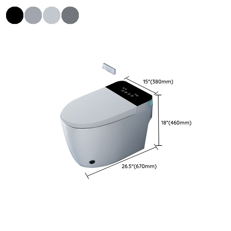 Elongated Smart Toilet White Floor Standing Bidet with Heated Seat Clearhalo 'Bathroom Remodel & Bathroom Fixtures' 'Bidets' 'Home Improvement' 'home_improvement' 'home_improvement_bidets' 'Toilets & Bidets' 1200x1200_df9cd467-1dc5-4446-a59c-d610e5228366