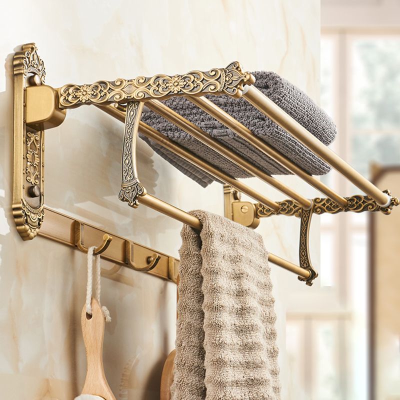 Traditional Bathroom Accessory Set Gold Bathroom Accessory Kit Clearhalo 'Bathroom Hardware Sets' 'Bathroom Hardware' 'Bathroom Remodel & Bathroom Fixtures' 'bathroom_hardware_sets' 'Home Improvement' 'home_improvement' 'home_improvement_bathroom_hardware_sets' 1200x1200_dfbcddfb-c2ae-42b9-aa3a-f1780898a982