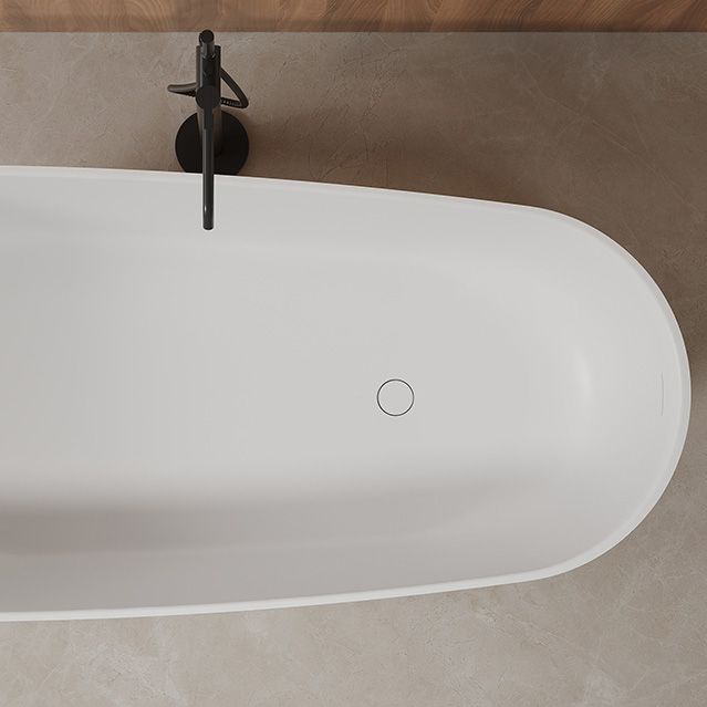 Modern Antique Finish Soaking Bathtub Stand Alone Oval Bath Tub Clearhalo 'Bathroom Remodel & Bathroom Fixtures' 'Bathtubs' 'Home Improvement' 'home_improvement' 'home_improvement_bathtubs' 'Showers & Bathtubs' 1200x1200_e0065c75-cf39-4e98-a339-4cbb81191d9f