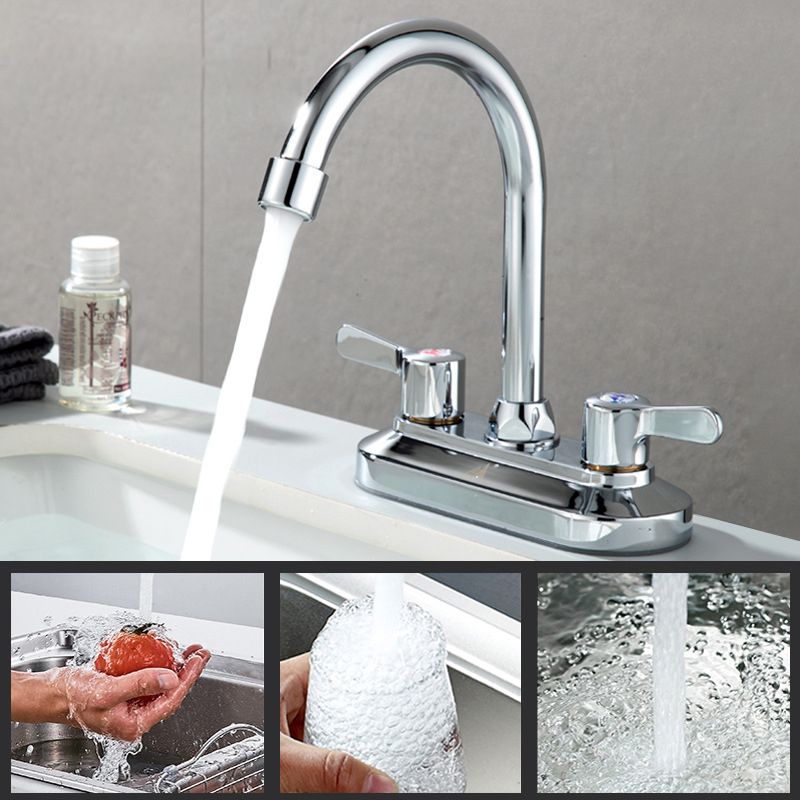 Contemporary Knob Handle Faucet Swivel Spout Bathroom Faucet Clearhalo 'bathroom_sink_faucets' 'Conjunta de Baño y Conjunta de Grifo' 'Coronamiento de Baño y Dispositivo de Baño' 'Grifo del lavabo del baño' 'Hogar' 'home_improvement' 'home_improvement_bathroom_sink_faucets' 'Mejoras para el hogar' 1200x1200_e0af6cd3-d813-4f31-aafa-8000b1cba49f