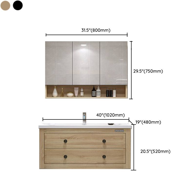 Traditional Bathroom Vanity Ceramic Top with Soft Close Door Clearhalo 'Bathroom Remodel & Bathroom Fixtures' 'Bathroom Vanities' 'bathroom_vanities' 'Home Improvement' 'home_improvement' 'home_improvement_bathroom_vanities' 1200x1200_e22f7c08-134f-4700-82dc-37b94bc9bd5f