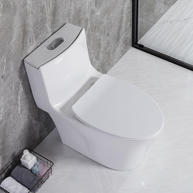 Modern Siphon Jet Toilet Floor Mount Flush Toilet with Toilet Seat Clearhalo 'Bathroom Remodel & Bathroom Fixtures' 'Home Improvement' 'home_improvement' 'home_improvement_toilets' 'Toilets & Bidets' 'Toilets' 1200x1200_e2a7f177-f7ff-4e69-9aa7-fe46e4551a0a