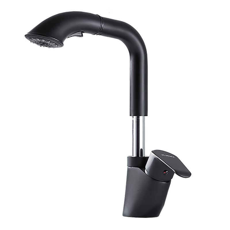 Industrial Single Level Kitchen Faucet Lead Free One Hold Tub Filler Trim Clearhalo 'bathroom_sink_faucets' 'Conjuntos de Torneiras de Lavatório e Banheiro' 'home_improvement' 'home_improvement_bathroom_sink_faucets' 'Mobiliário Doméstico' 'Página inicial' 'Renovação e equipamento de casa de banho' 'Torneira para lavatório de banheiro' 1200x1200_e337eff1-2220-4f78-898f-de05576fcd8f