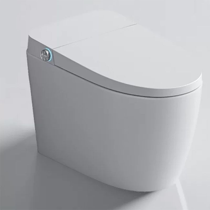 Ceramic Elongated Floor Mount Bidet in White without Water Pressure Control Clearhalo 'Bathroom Remodel & Bathroom Fixtures' 'Bidets' 'Home Improvement' 'home_improvement' 'home_improvement_bidets' 'Toilets & Bidets' 1200x1200_e33ca961-364c-4618-b15b-e68da70a4b9a