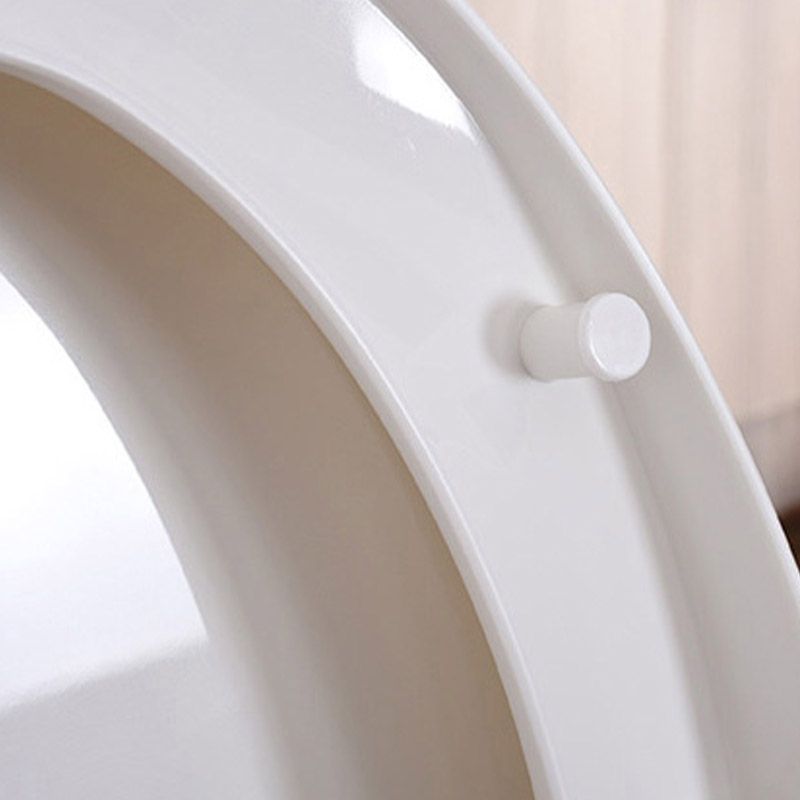 Modern Plastic Toilet Floor Mounted Toilet Bowl with Slow Close Seat for Washroom Clearhalo 'Bathroom Remodel & Bathroom Fixtures' 'Home Improvement' 'home_improvement' 'home_improvement_toilets' 'Toilets & Bidets' 'Toilets' 1200x1200_e381cdbe-8b7a-4f8f-8b8e-039720235a6f