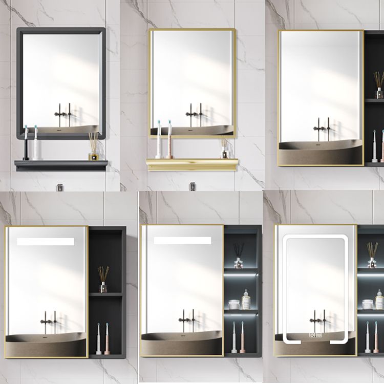 Bathroom Sink Vanity Rectangular Ceramic Sink Drawers Mirror Vanity with Faucet Clearhalo 'Bathroom Remodel & Bathroom Fixtures' 'Bathroom Vanities' 'bathroom_vanities' 'Home Improvement' 'home_improvement' 'home_improvement_bathroom_vanities' 1200x1200_e3913019-3e02-4e02-84ff-89f0611c63ea