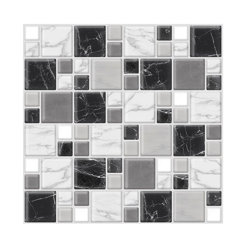 Wall Floor Tile Paste Wallpaper Floral Plaid Pattern Wallpaper Tile Clearhalo 'Flooring 'Home Improvement' 'home_improvement' 'home_improvement_peel_stick_blacksplash' 'Peel & Stick Backsplash Tile' 'peel_stick_blacksplash' 'Walls & Ceilings' Walls and Ceiling' 1200x1200_e3f45daf-e74f-440f-b4fe-56a901c44e24