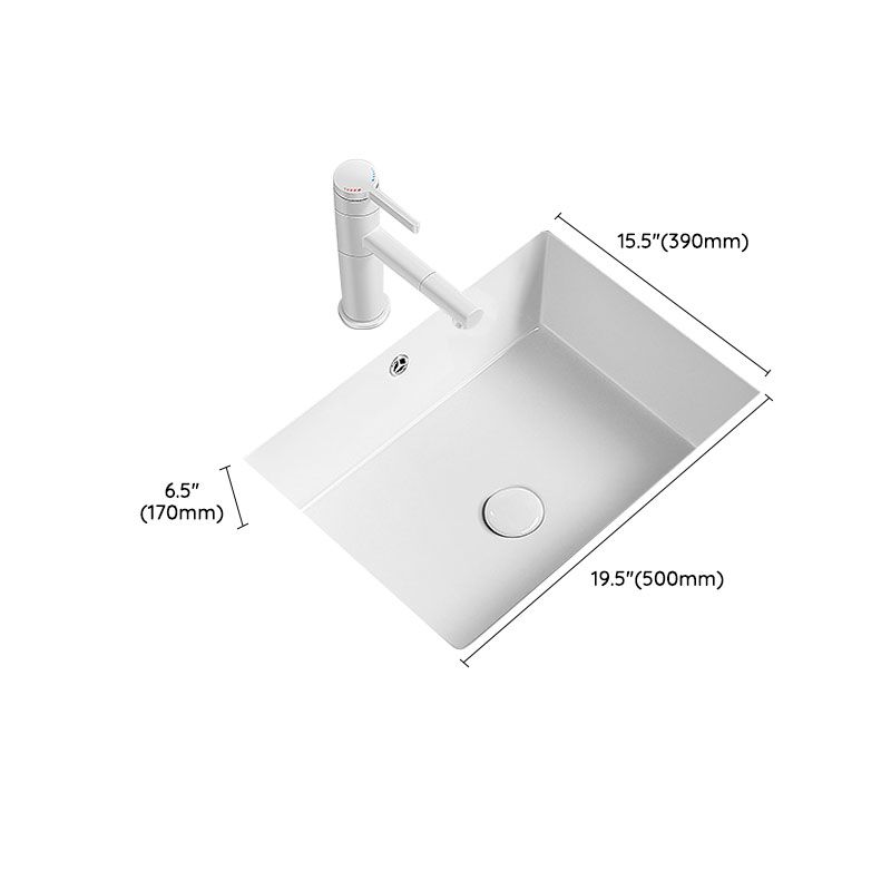 Modern Undermount Bathroom Sink Porcelain with Overflow and Faucet Basin Sink Clearhalo 'Bathroom Remodel & Bathroom Fixtures' 'Bathroom Sinks & Faucet Components' 'Bathroom Sinks' 'bathroom_sink' 'Home Improvement' 'home_improvement' 'home_improvement_bathroom_sink' 1200x1200_e46f56d1-5ed8-414b-9597-649256d7d1bf