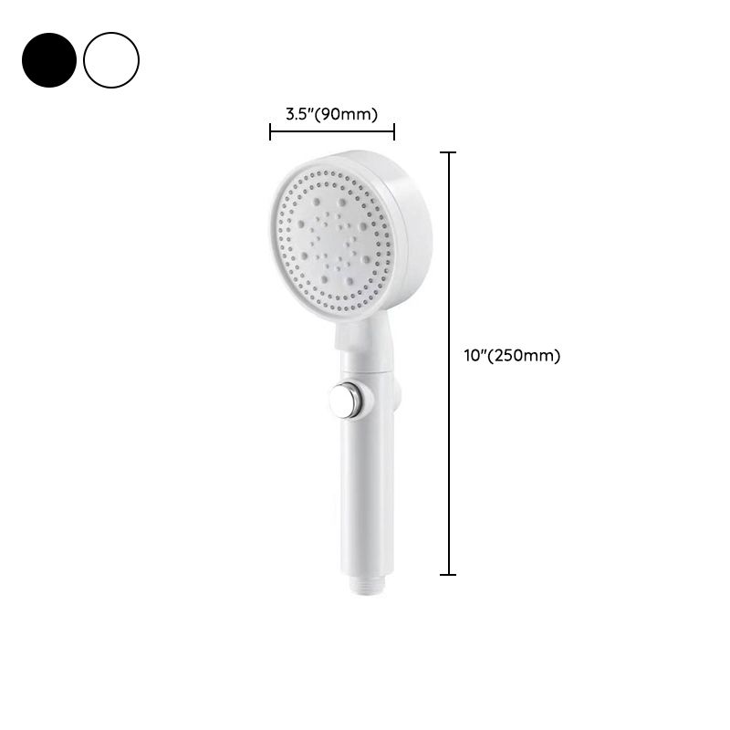 Contemporary Shower Head Combo Handheld Shower Head Plastic Wall-Mount Shower Combo Clearhalo 'Bathroom Remodel & Bathroom Fixtures' 'Home Improvement' 'home_improvement' 'home_improvement_shower_heads' 'Shower Heads' 'shower_heads' 'Showers & Bathtubs Plumbing' 'Showers & Bathtubs' 1200x1200_e4c81342-b240-4abd-8cb8-3e7d6e1138d2