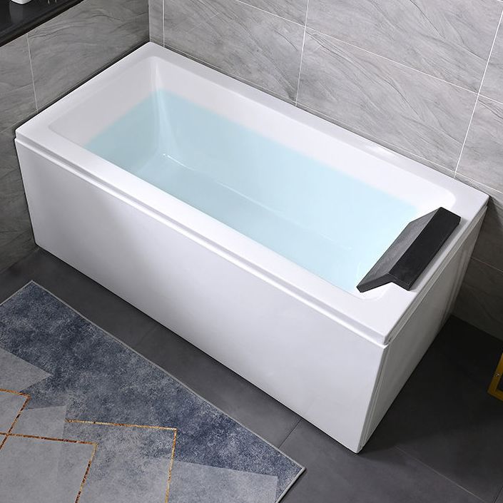 Freestanding Antique Finish Soaking Bath Rectangular Modern Bath Tub Clearhalo 'Bathroom Remodel & Bathroom Fixtures' 'Bathtubs' 'Home Improvement' 'home_improvement' 'home_improvement_bathtubs' 'Showers & Bathtubs' 1200x1200_e545b520-7d06-45b2-a720-f89440c7872e