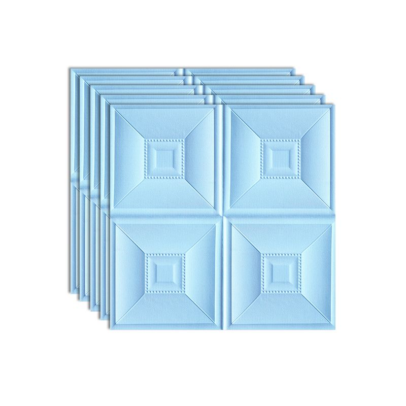 Glam Peel and Stick Wall Paneling in Foam with 3D Embossed Panel Clearhalo 'Flooring 'Home Improvement' 'home_improvement' 'home_improvement_wall_paneling' 'Wall Paneling' 'wall_paneling' 'Walls & Ceilings' Walls and Ceiling' 1200x1200_e59cd4d7-3001-4a35-8322-cc08aad91cc1