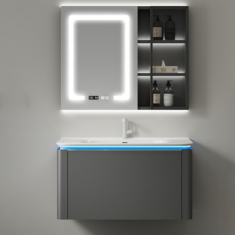 Wall Mount Mirror Included Bathroom Vanity Set with Sink Faucet Clearhalo 'Bathroom Remodel & Bathroom Fixtures' 'Bathroom Vanities' 'bathroom_vanities' 'Home Improvement' 'home_improvement' 'home_improvement_bathroom_vanities' 1200x1200_e5dab5b0-a31c-4db3-a236-00cf275880d8